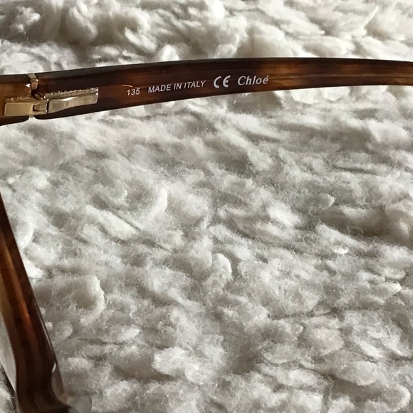 Chloe Eyewear Eyeglasses CE2612 282 Cateye Tortoise Frame - Damaged/Repaired - Picture 12 of 16